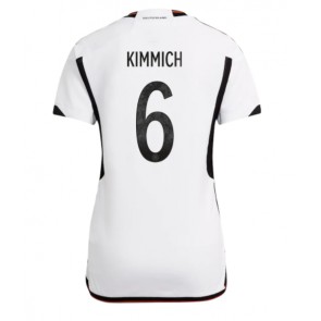 Germany Joshua Kimmich #6 Replica Home Stadium Shirt for Women World Cup 2022 Short Sleeve